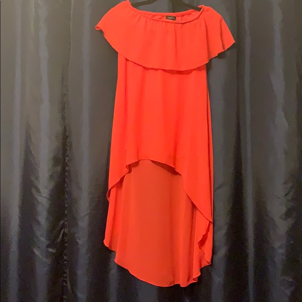 Off the shoulder dress